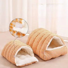 Closed Cat Bed Removable Pet Litter Four Seasons Warm Cat Litter