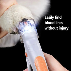 Professional Pet Nail Clipper with LED Light for Dogs & Cats – pet Safe Trimmer