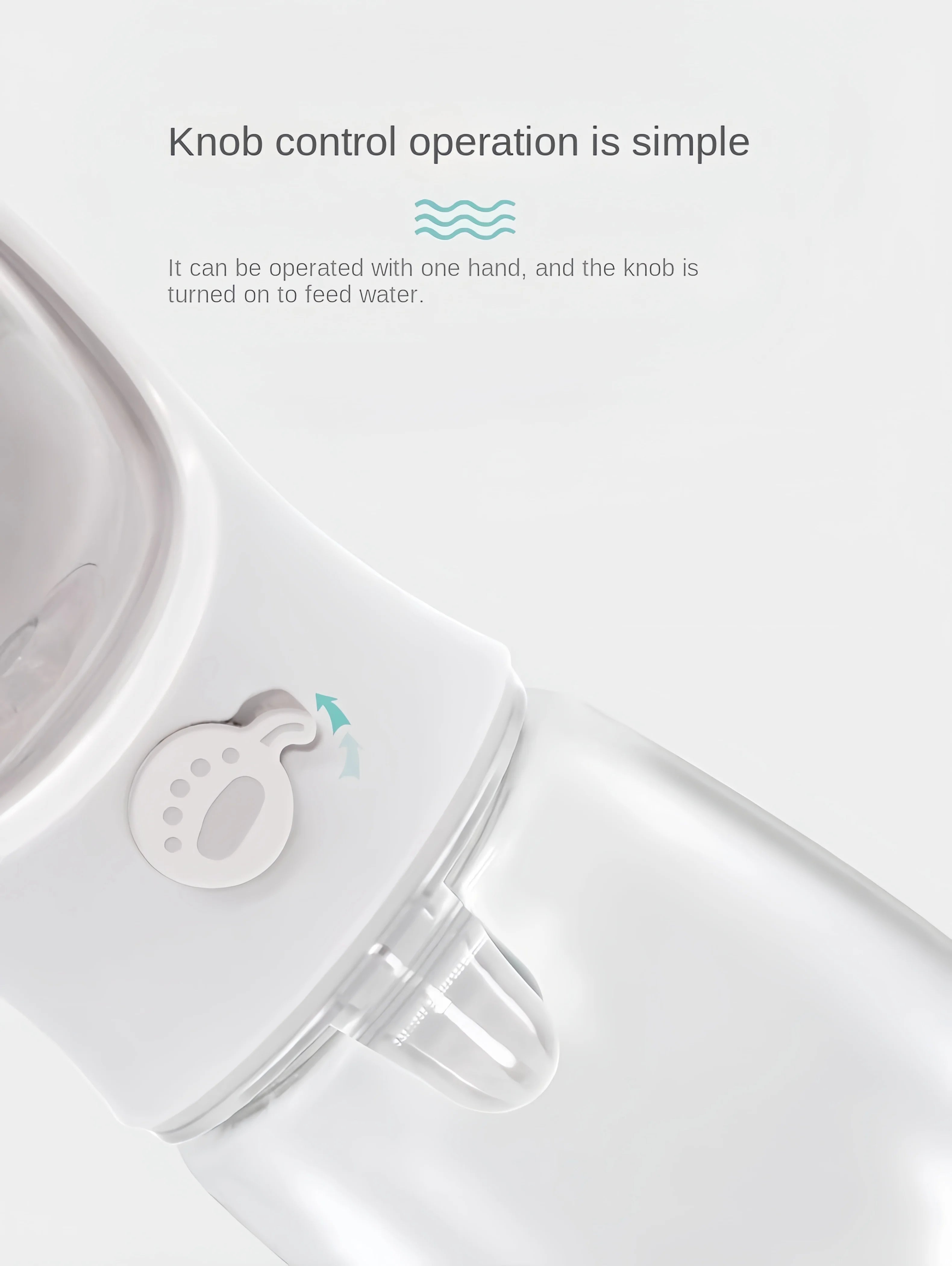 Portable Dog Water Bottle with Food Container – Puppy Travel Bowl - BLOOM CART..