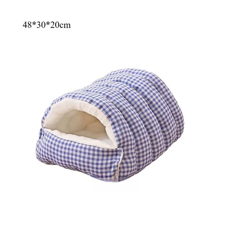 Closed Cat Bed Removable Pet Litter Four Seasons Warm Cat Litter