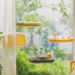 Cat Window Perch - Foldable Hammock with Strong Suction Cups